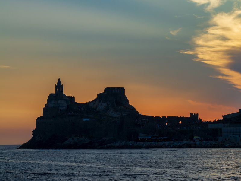 crociera tramonto portovenere